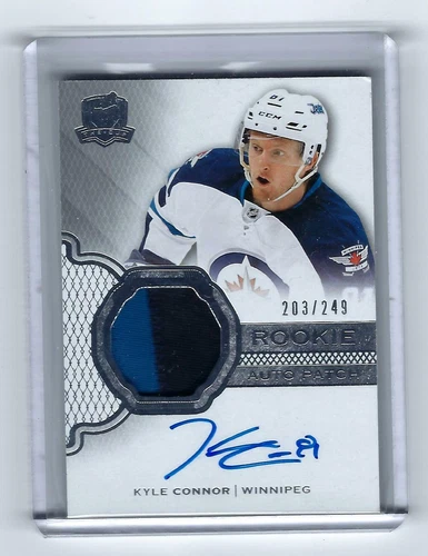 2016-17 UD The Cup  Kyle Connor RC Auto Patch Rookie 203/249