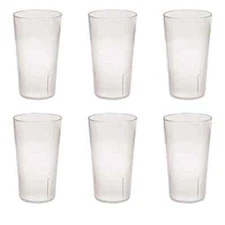 12 Ounce Restaurant Tumbler Beverage Cup Stackable Cups Break-Resistant