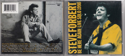 Forbert Steve - Be Here Again Live Solo 1998 CD