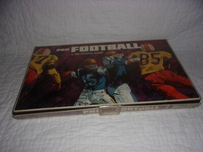 1966 Vintage 3M Sports Game: PRO FOOTBALL - Complete Board Game 