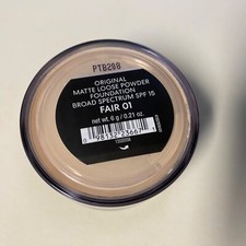BareMinerals Original Matte Loose Foundation Fair 01 Matte Broad Spec SPF 15