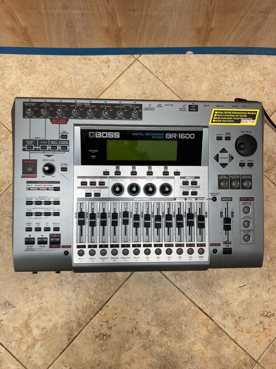BOSS BR-1600CD Digital Multi Track Recorder 761294083178| eBay