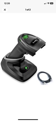 NEW Zebra DS2278-SR7U2100PRW Handheld Cordless Scanner with Cradle and Cable.