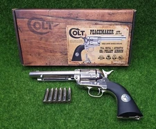 Umarex Colt Peacemaker SAA45 CO2 Pellet .177 Air Revolver, 6-Shot - 2254051