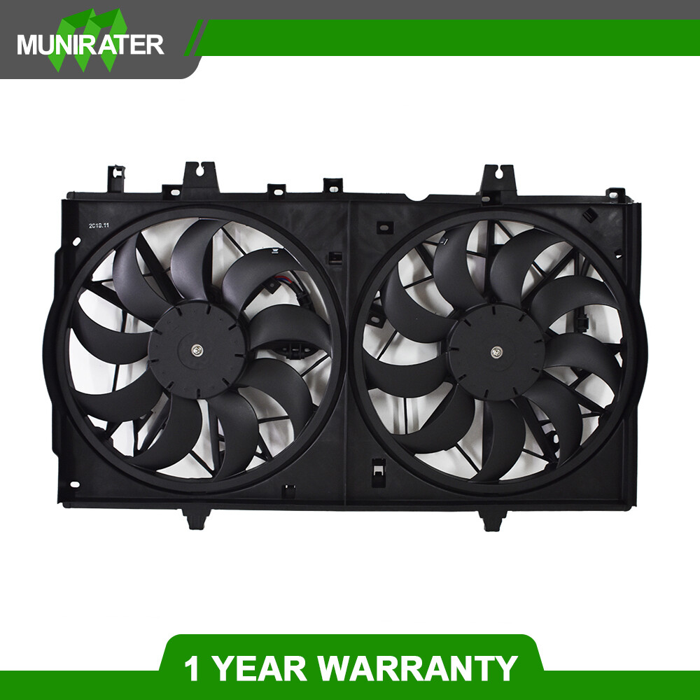 For 2014-2020 Nissan Rogue Radiator A/C AC Condenser Cooling Fan  