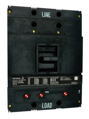 LA3600F w/400A Trip Unit - Westinghouse - Seller Reconditioned