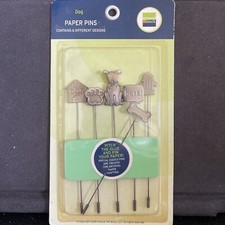 AROUND THE BLOCK DOG PAPER PINS