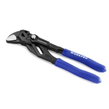 WORKPRO 7" Adjustable Pliers Wrench Parallel Smooth Jaw Pliers CR-V Construction