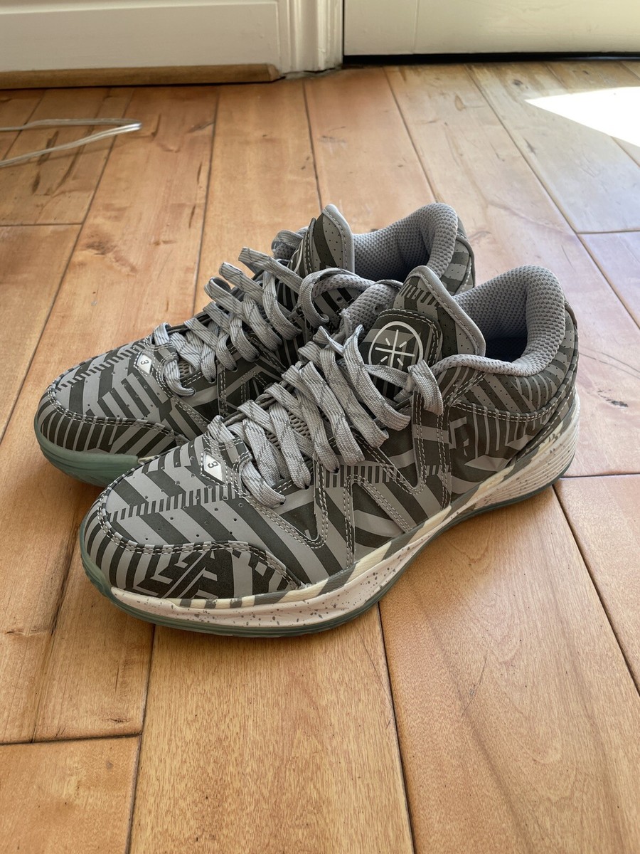 NEW Way of Wade Li Ning WOW2 Basketball Sneakers Low Iceman Gray  