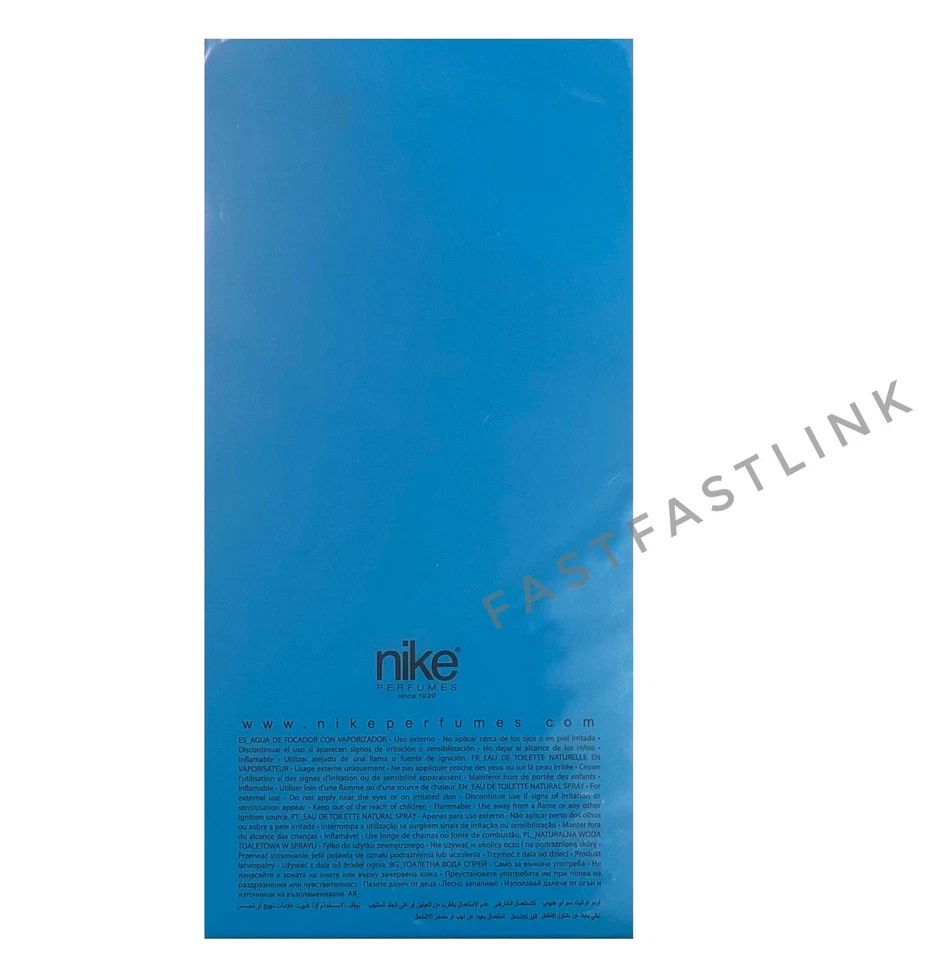 NIKE MAN ULTRA BLUE 100ml EDT SPRAY MENS FRAGRANCE…NEW+ GENUINE - image 3 of 4