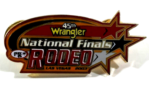 Wrangler 45th National  Finals Rodeo  Las Vegas  Lapel  Pin 2003 - Picture 1 of 3
