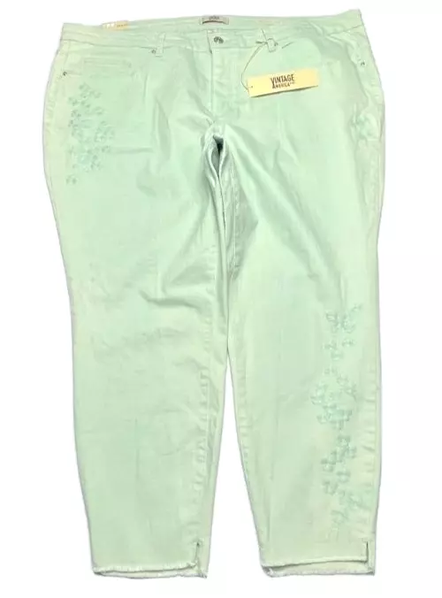 Vintage america blues store boho skinny ankle jeans