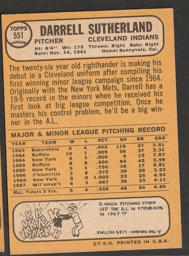1968 Topps Baseball Cards Scegli una carta a scelta 295-660 EX X-MT 1/25 Set Break - Foto 418 di 490