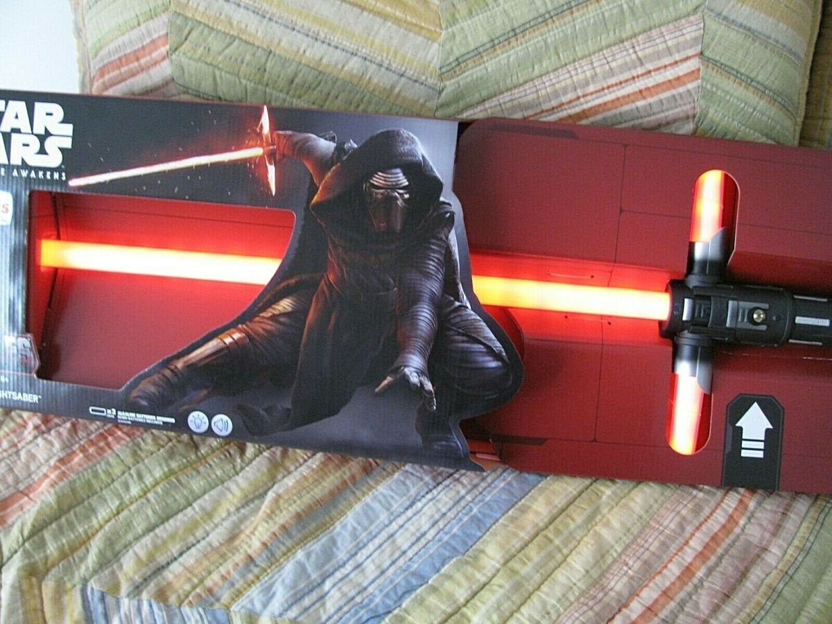 Star Wars Force Awakens KYLO REN ULTIMATE FX LIGHTSABER TRU Star Wars Force Awakens KYLO REN ULTIMATE FX LIGHTSABER TRU