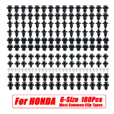 Trim Panel Clips Bumper Fender Fastener Push Rivets 180X For HONDA CIVIC ACCORD