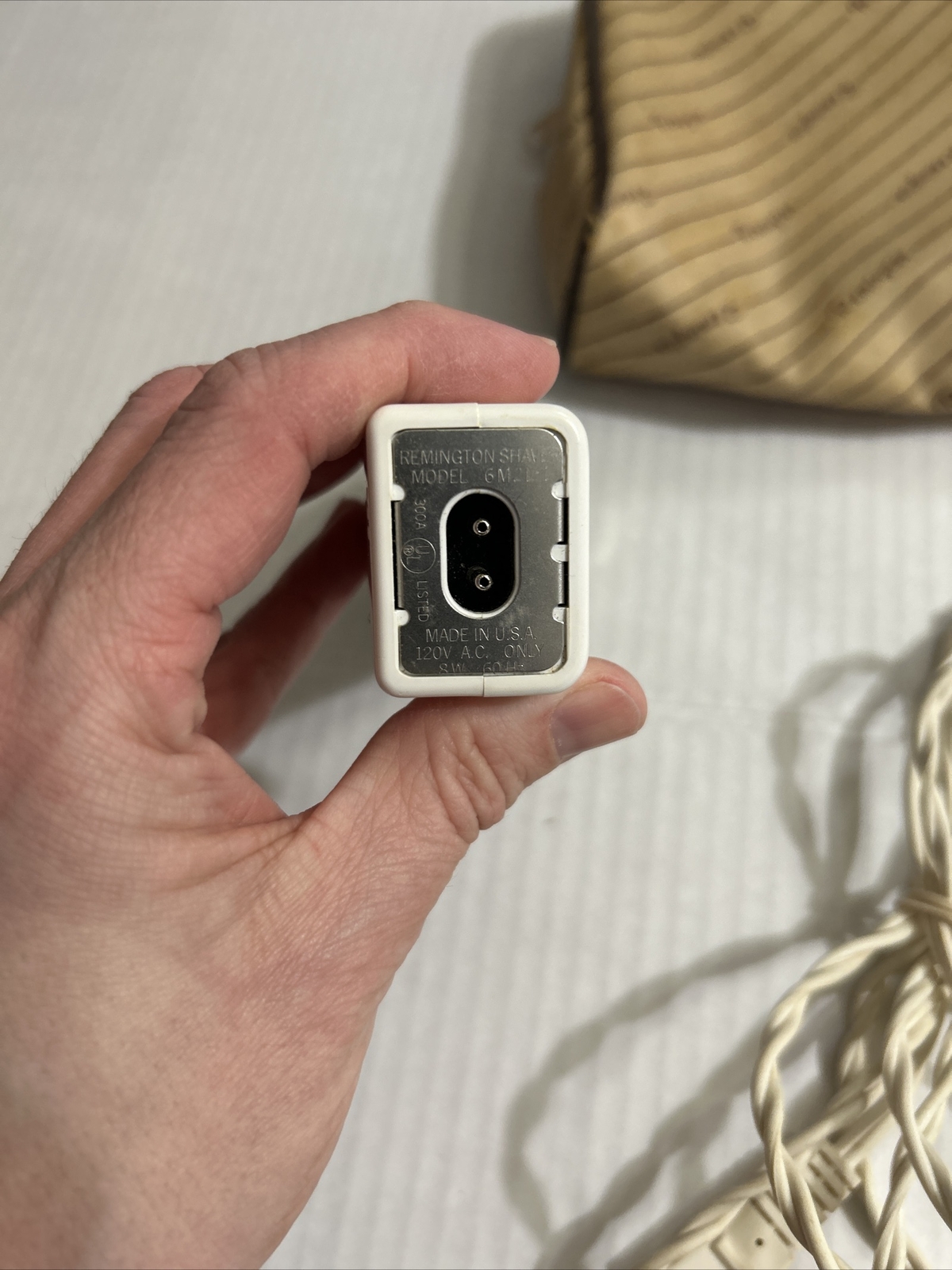 Vintage Lady Remington Razor Electric Shaver Model 6M2L1 Working with