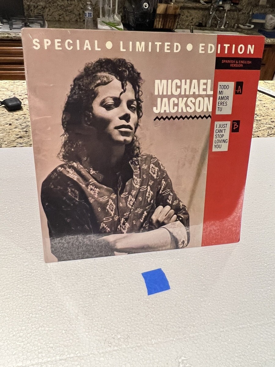 Michael Jackson UNFINALIZED 限定版レコード Michael Jackson Special Limited Edition I Just Can't Stop Loving