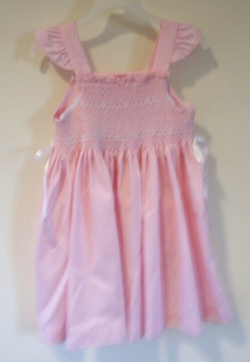 NWT Classic Whimsy Pink Smocked Dress Girl's Size 8 | eBay