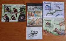 Lot de timbres thème animaux