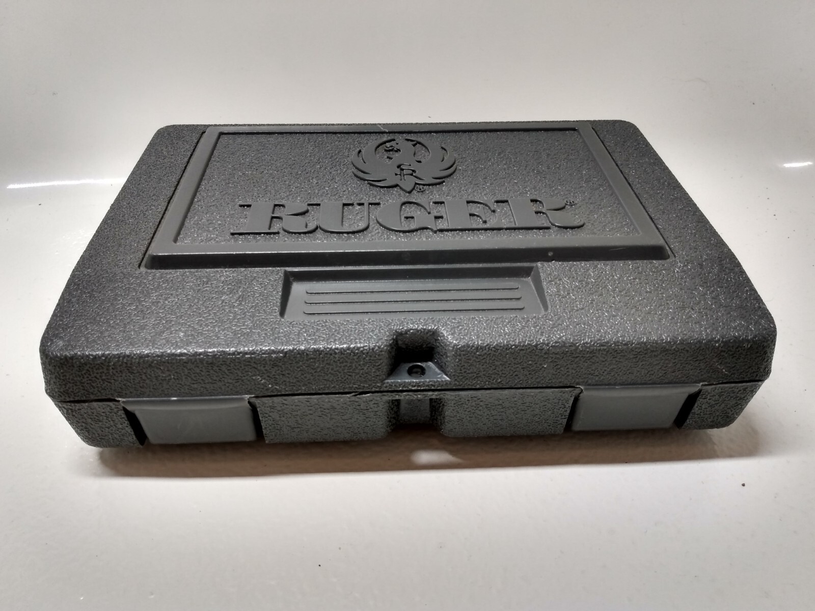 Ruger Hard Grey Plastic Pistol Case Model 03095 KP95D 9mm Storage Box