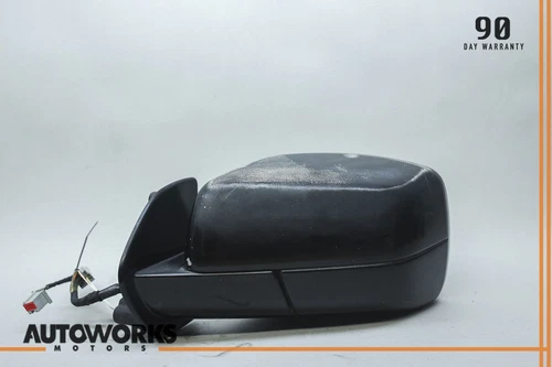 06-09 Range Rover Sport L320 Front Left Driver Rear View Door Mirror Black OEM
