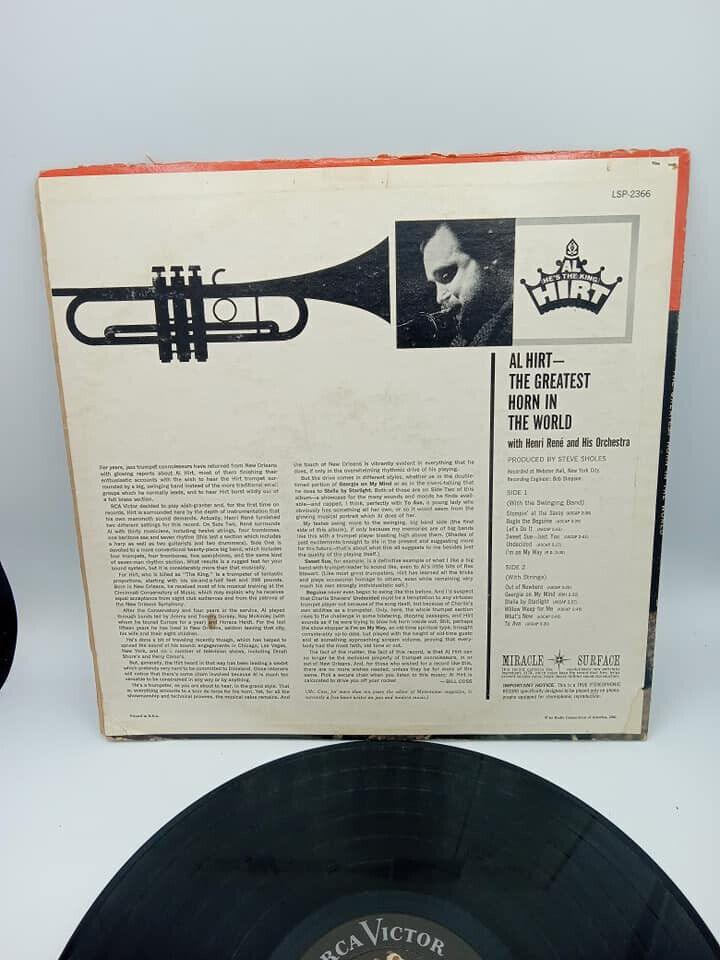 Lot of 8 Al Hirt Vinyl, LP The Greatest Horn In The World Al (He's The King)