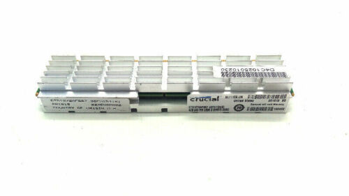 Crucial 4 GB PC2-5300F 677 MHz RAM DDR2 ECC - R6359 PN:CT51272AF667 - Foto 1 di 3