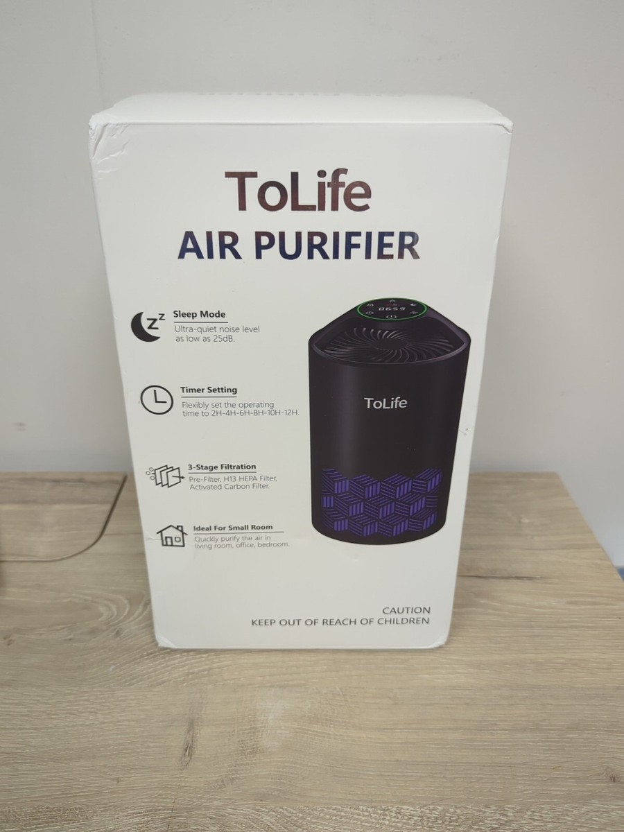 Tolife TZ-K1 Air Purifier for Bedroom Home with Low Noise