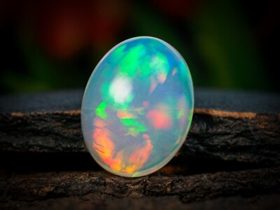 Natural Ethiopian  Opal Oval Shape Cabochon 12X9X6MM #75