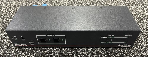 Extron SW2 HD 4K-2 Input HDMI Switcher-60-1483-01 Incl. original power adapter