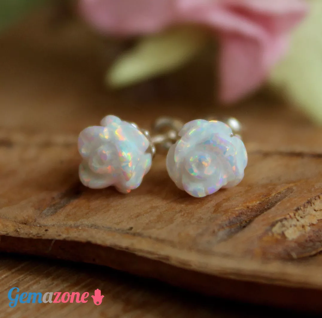 Opal bridal deals earrings