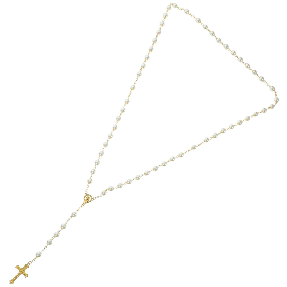 Cross Pendant Necklaces Pearl Chain Cross Necklaces Cross Chains Cross