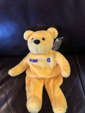 Kobe Bryant Los Angeles Lakers 8 Vintage Yellow Salvino's B-Ball Bammers Bear