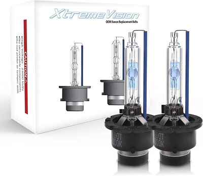 XtremeVision AC HID OE Xenon Bulbs - D1S / D2S / D3S / D4S - 43K 5K 6K 8K 10K