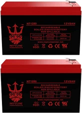 12V 8ah Neptune Power Rechargable Replacement for UPG Universal UB1280 2 Pack