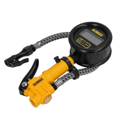 DEWALT DXCM024-0411 2,5 pulgadas Inflador digital de 12 pulgadas Manguera trenzada de acero nueva - Imagen 2 de 2