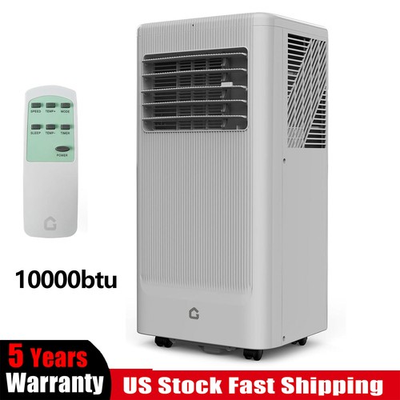 #ad 10000 BTUs Portable Air Conditioner with Cooling Area up to 450 Sq. Ft 3 in 1 $235.99