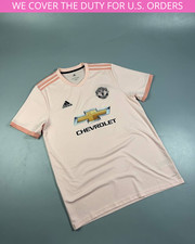 Manchester United Jersey Away football shirt 2018 - 2019 Adidas Men Size L