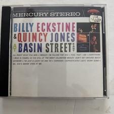 BILLY ECKSTINE & QUINCY JONES - BASIN STREET - MERCURY CD FACTORY MINT OOP