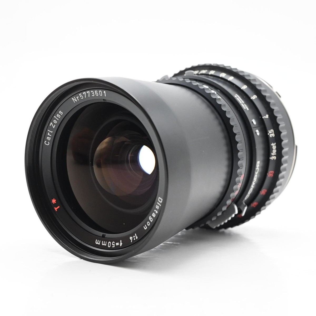 Hasselblad 50mm f4 Zeiss Distagon C T* Lens Black #601 | eBay