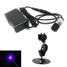 405nm 100mW Violet/Blue Laser Dot Module W/ Holder  Adapter 18x45mm