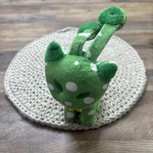 Neopets Aisha Speckled Green Plush 7" Stuffed Animal 2007