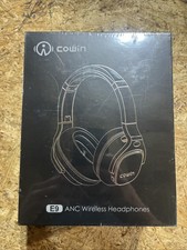 COWIN E9 ACTIVE NOISE CANCELLING WIRELESS BLUETOOTH HEADPHONES - BLACK