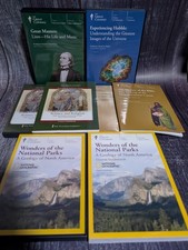 The Great Courses Lot Of 8 - Mixed Series DVDs Books - Liszt Hubble Bible Parks