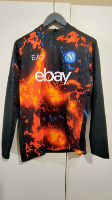 Magma SSC Napoli EA7 Prematch Sweatshirt Original M