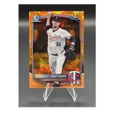 2025 Bowman Chrome Draft Sapphire Riley Quick Rookie Orange /25 #BDC-23