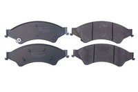 Bremsbelagsatz Scheibenbremse Denckermann B111373 FüR Ford Ranger TKE Ecoblue