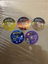 Harry Potter PS2 Game Disc Lot Sorcerer’s Stone Chamber of Secrets Goblet