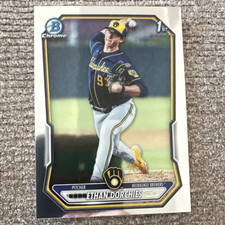 Topps 2026 Bowman Chrome Prospects 1st Bowman Ethan Dorchies #BCP-52 Brewers