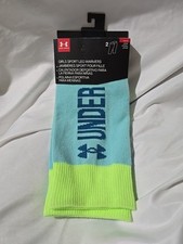 NWT Under Armour Girls Youth Sport Leg Warmers 2 Pairs Blue